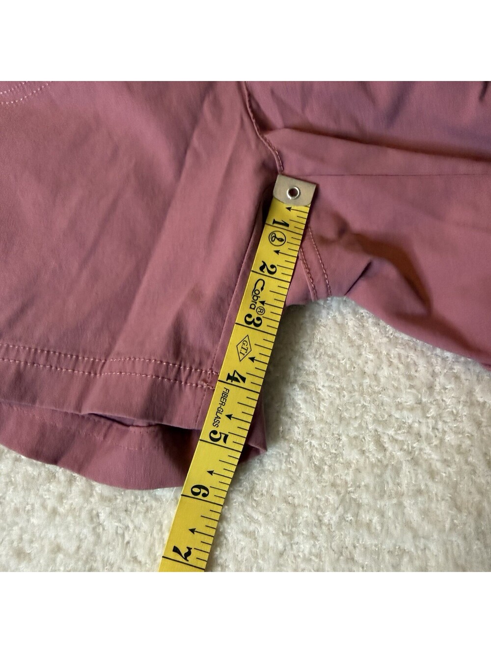Athleta Women’s Shorts Size 6 Lot of 2 Pink Blue Stretch Hiking Casual - Picture 10 of 15